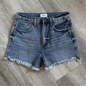 Pistola "Maeve" Super High Rise Cut Off Shorts